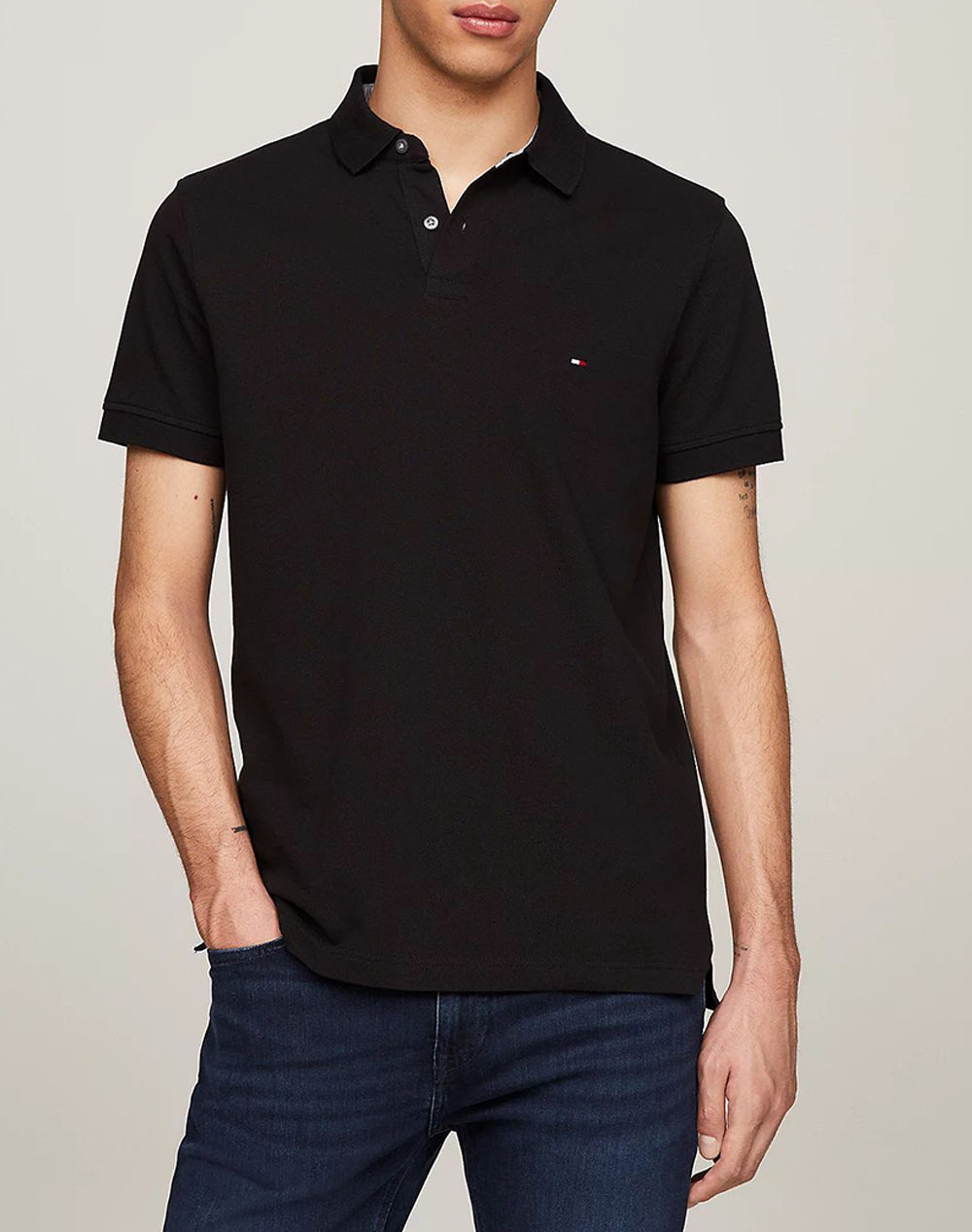 Μπλουζάκι Tommy Hilfiger - Μαύρο