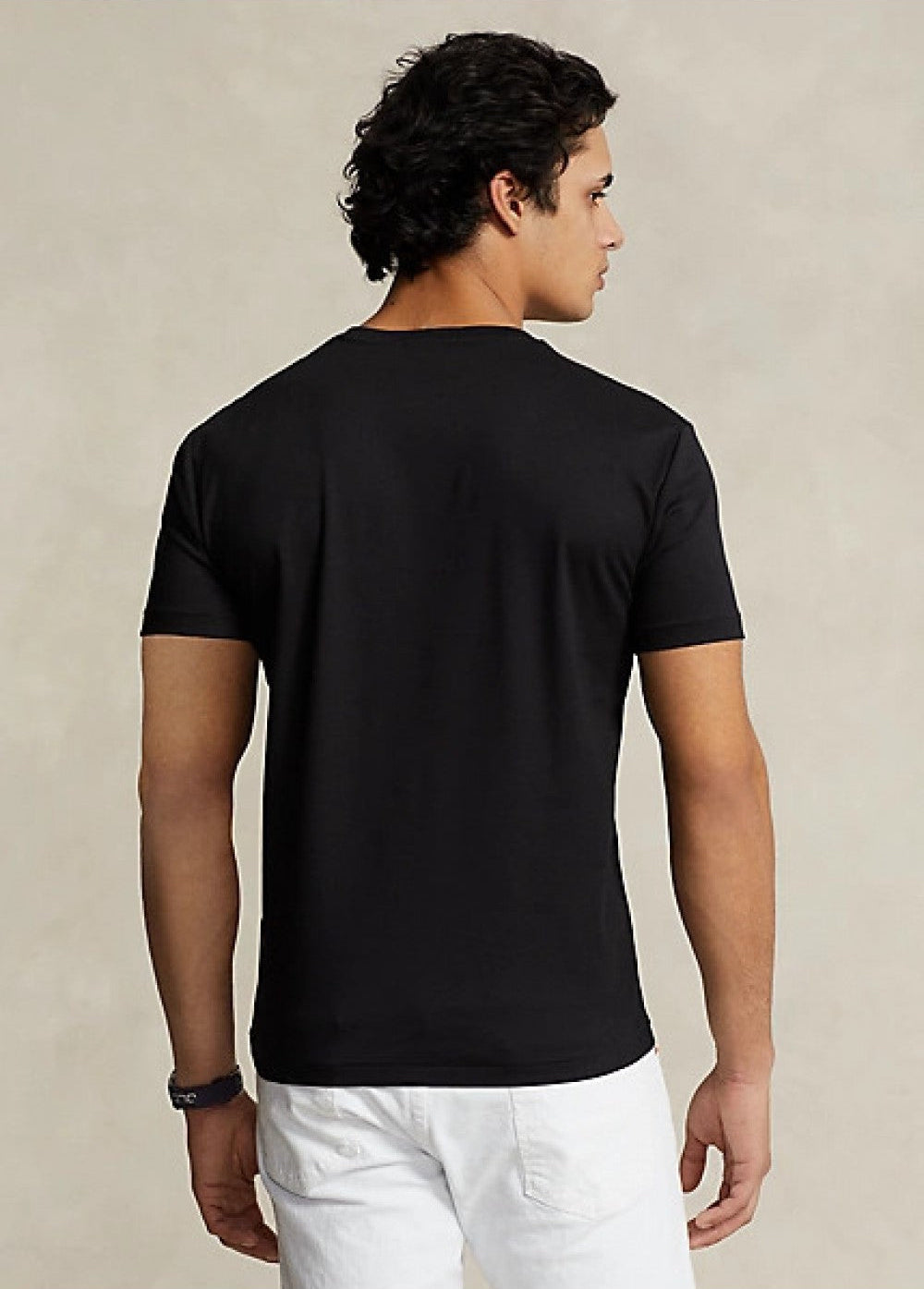 Μπλουζάκι λαιμοκοψη Polo Ralph Lauren - Μαύρο