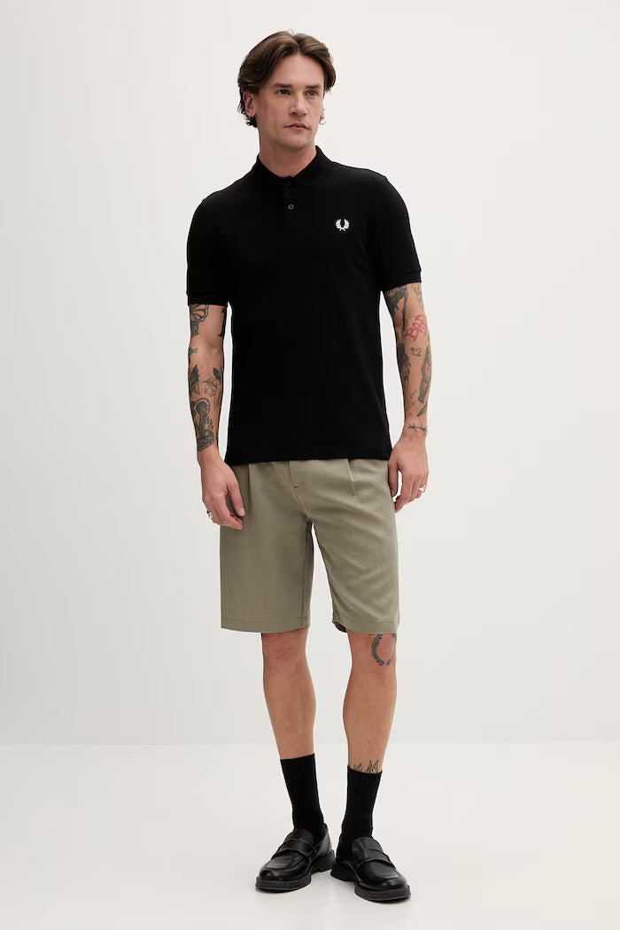 Μπλουζάκι Fred Perry - Μαύρο