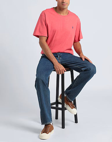 Μπλουζάκι λαιμοκοψη Polo Ralph Lauren - Κοραλί