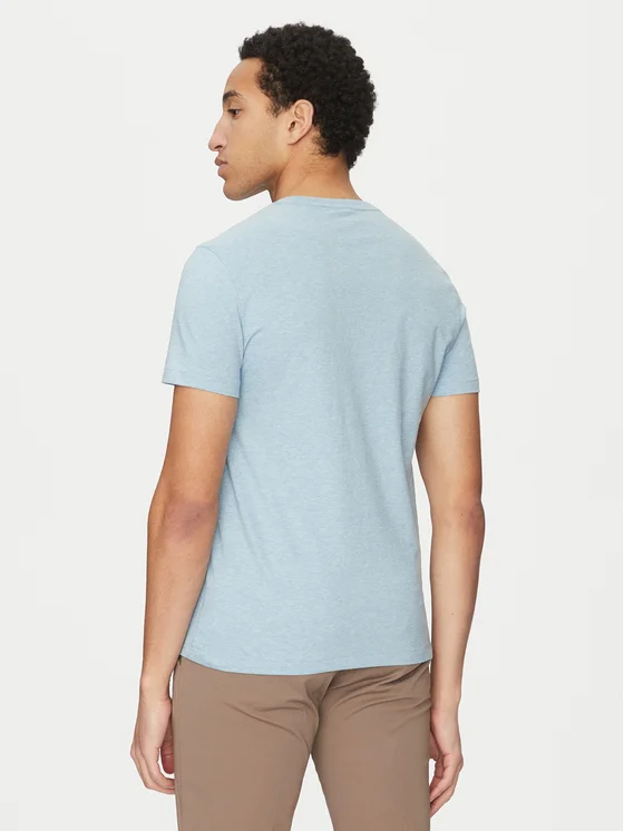 Μπλουζάκι λαιμοκοψη Polo Ralph Lauren - Γαλάζιο