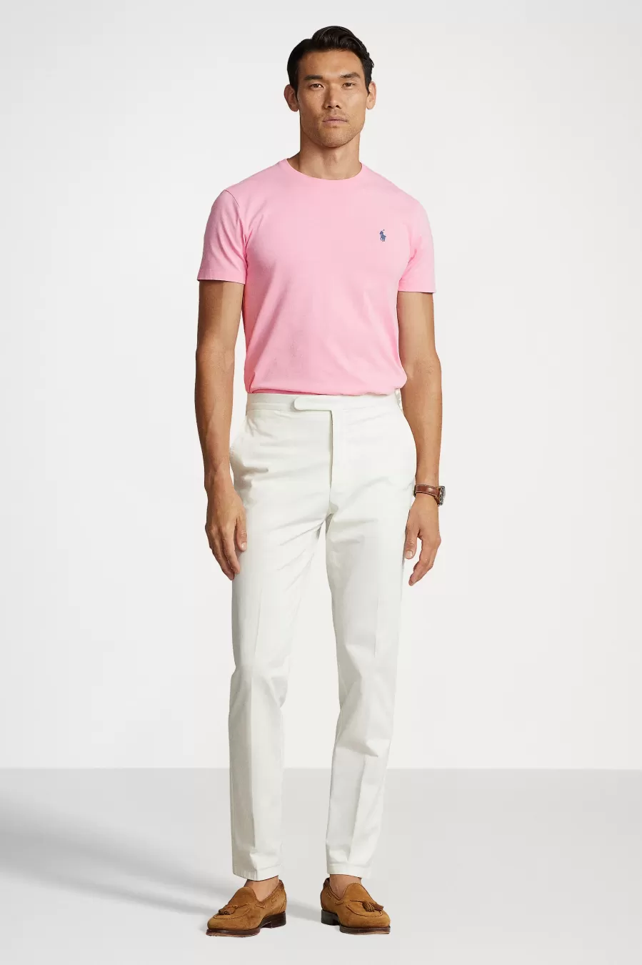 Μπλουζάκι λαιμοκοψη Polo Ralph Lauren - Ροζ