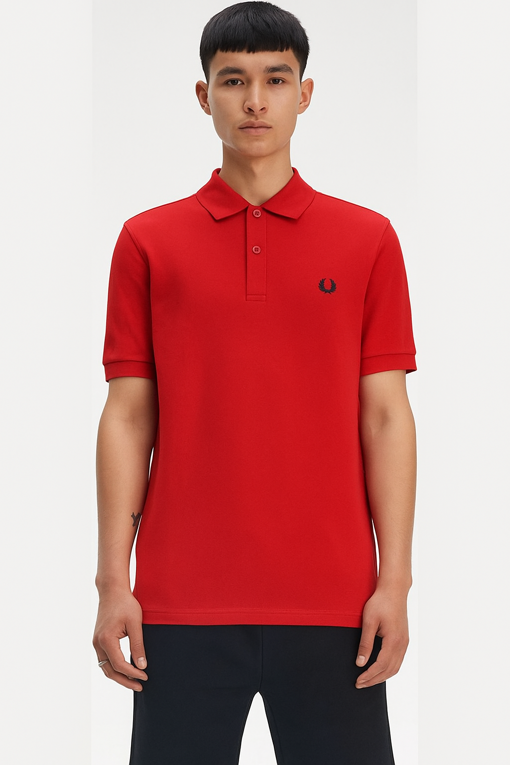 Μπλουζάκι Fred Perry - Κόκκινο