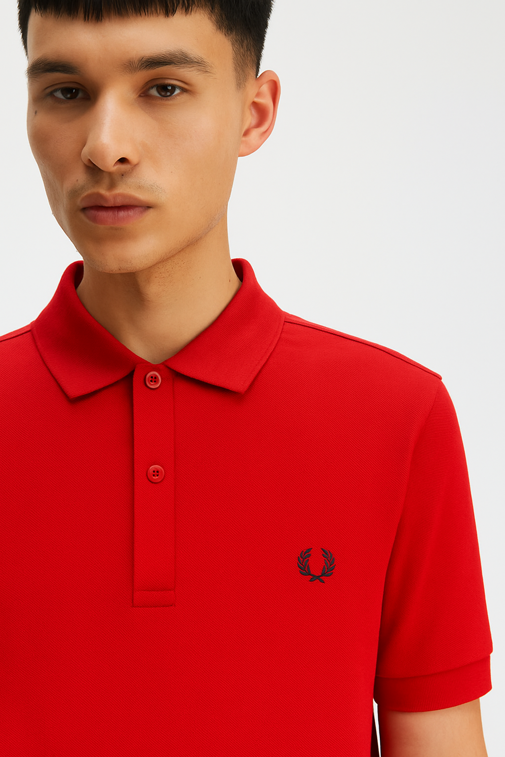 Μπλουζάκι Fred Perry - Κόκκινο