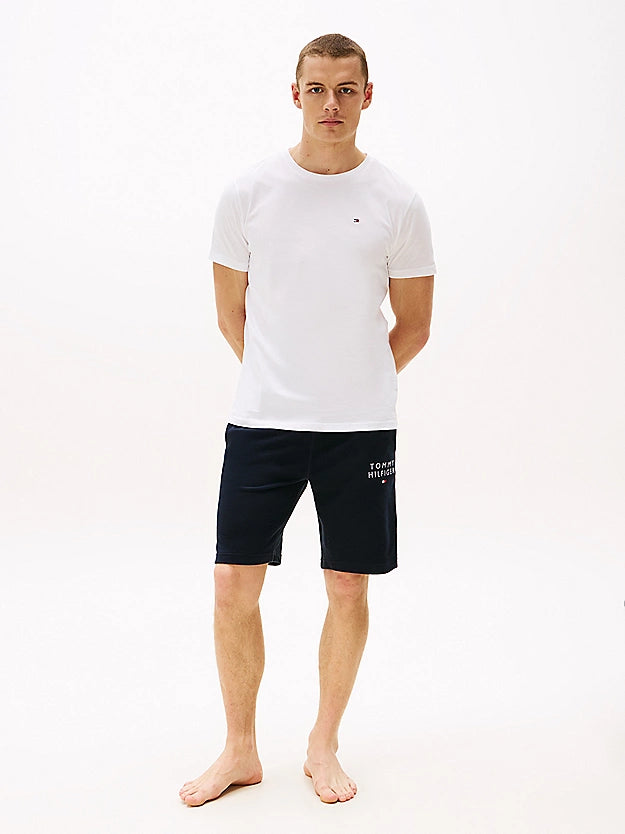 Μπλουζάκι λαιμοκοψη Tommy Hilfiger - Άσπρο